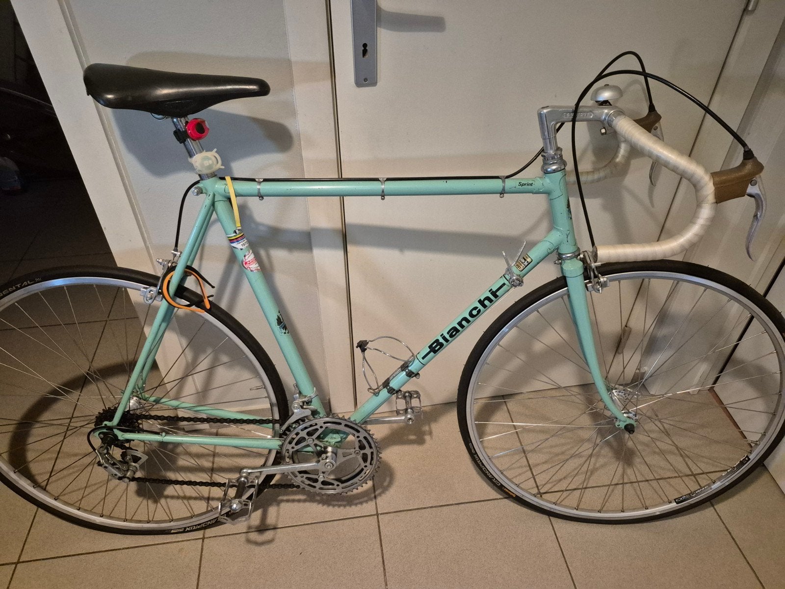 Retro Bianchi bouwjaar 1973, Enlèvement