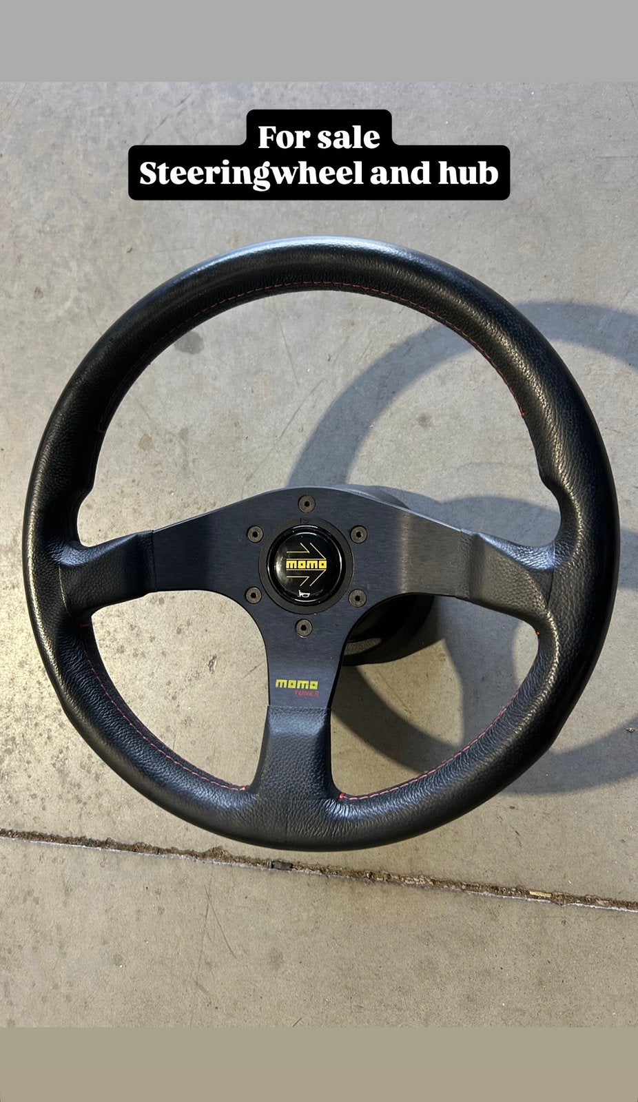 Momo sportstuur, Auto-onderdelen, Ophalen of Verzenden, Gebruikt