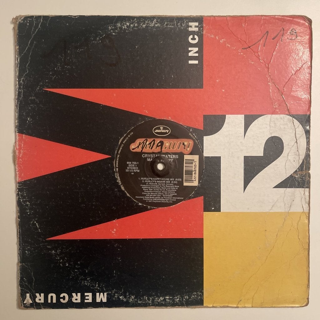 Crystal Waters - Makin' Happy, Ophalen of Verzenden, Zo goed als nieuw, 12 inch, House