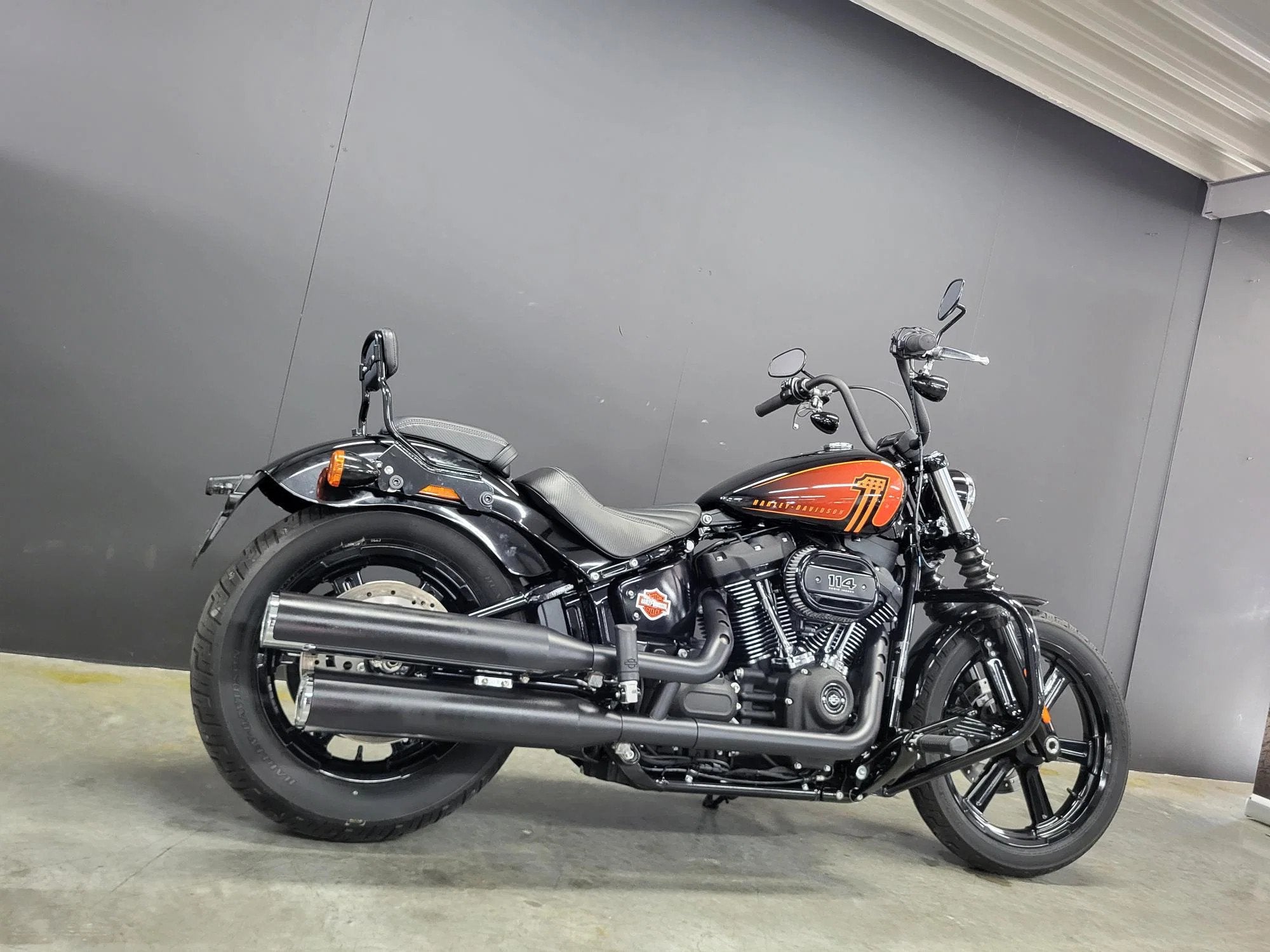 Harley-Davidson Softail Street Bob 114 in nieuwstaat, Motoren, Motoren | Harley-Davidson, Chopper, Bedrijf, Meer dan 35 kW, 1868 cc