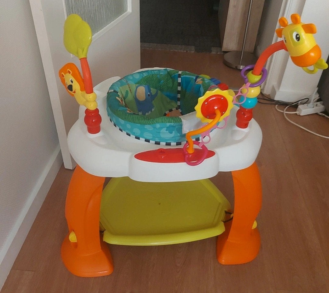 Sauteuse / tapis de jeu, Enlèvement