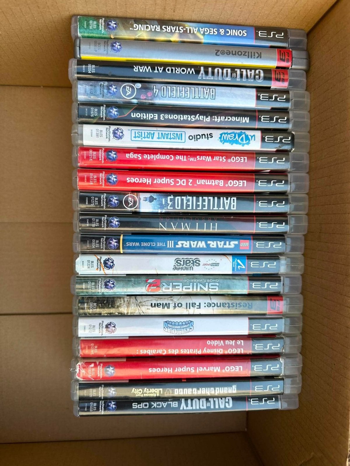 Jeux PlayStation 3, Enlèvement, Comme neuf
