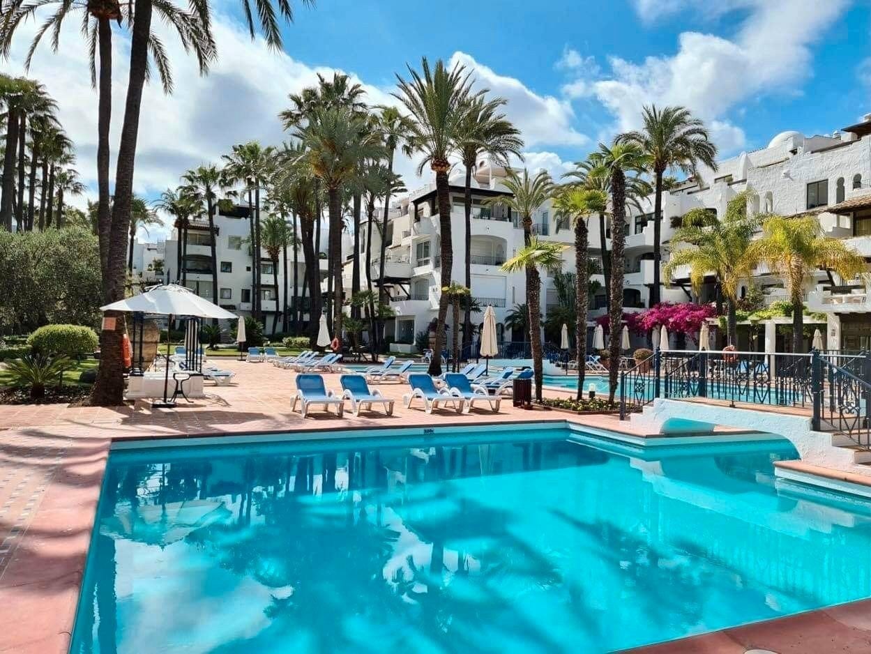 Winter  veel zon 16-25C = MARBELLA, Open haard, Appartement, Costa del Sol, 1 slaapkamer