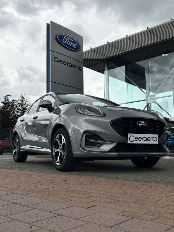 Ford Puma EcoBoost mHEV ST-Line X AUT, Auto's, Stof, Zwart, https://public.car-pass.be/vhr/c0321c2f-d681-4b5c-84e2-58e74fde3031