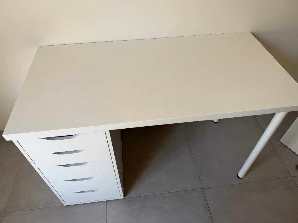 IKEA LAGKAPTEN / ALEX bureau – wit – nieuwstaat, Maison & Meubles, Neuf, IKEA, Moderne, Blanc
