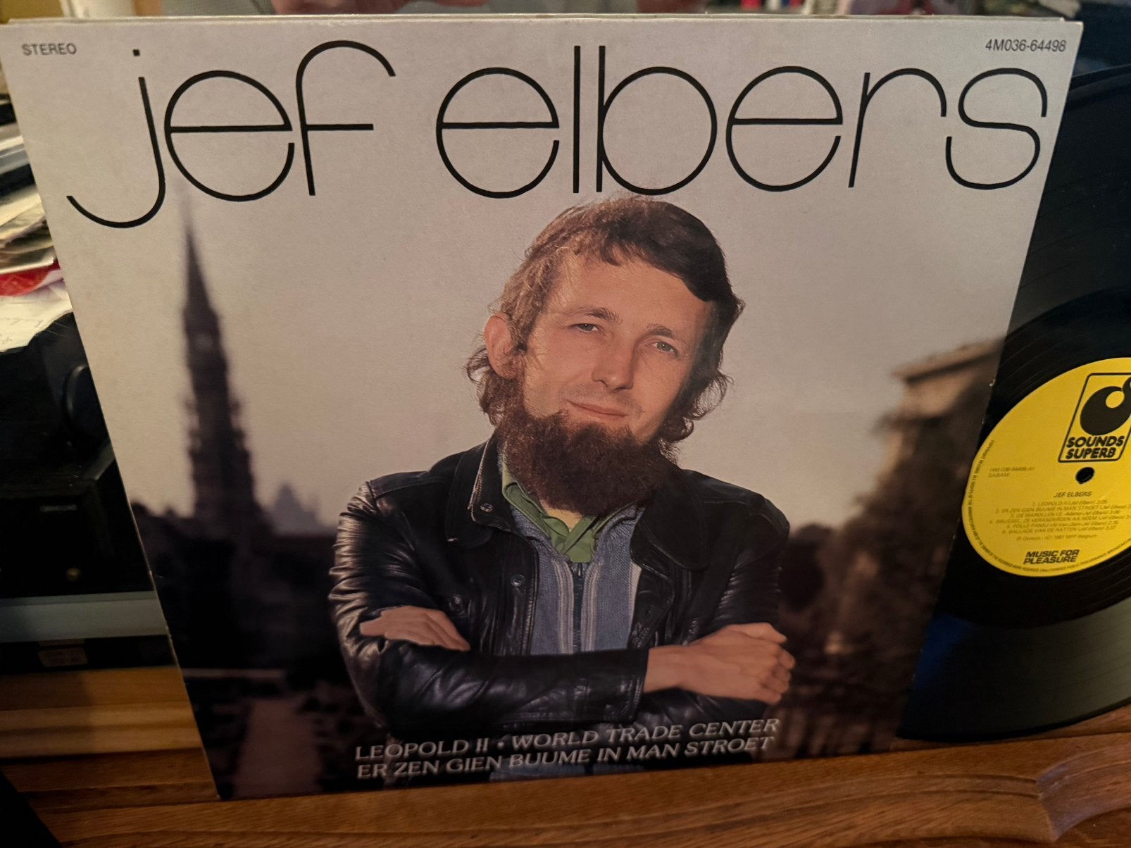 Leopold II - World Trade Center - Er Zen Gien Buume I.M.Str., LP, Originele persing, Cabaret of Kleinkunst, Ophalen of Verzenden
