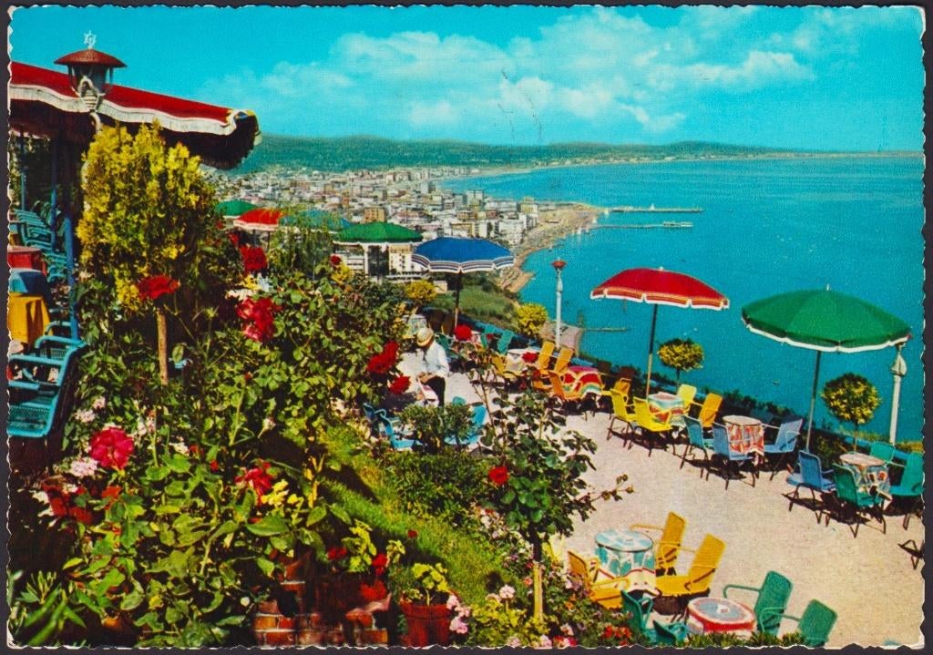 1968 - ITALIË - Rimini: Giardini e panorama + RIMINI, Verzamelen, Verzenden, 1960 tot 1980, Gelopen, Italië