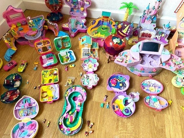 groot lot polly pocket 25 stuks, Enlèvement, Comme neuf