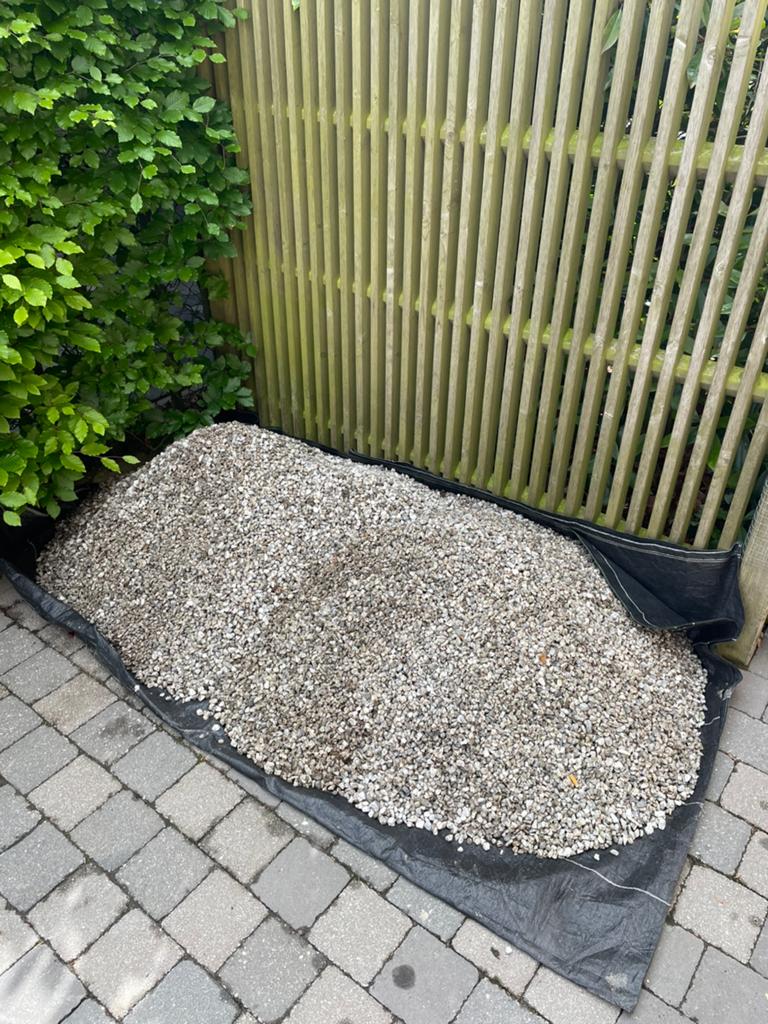 Kiezelstenen gratis, Tuin en Terras, Grind, Keien en Split, Ophalen, Zo goed als nieuw