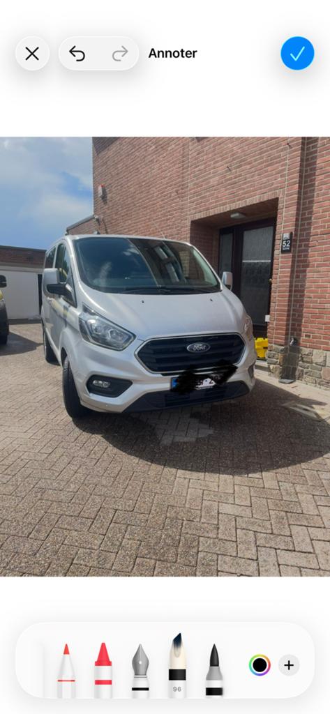 Ford transit custom double cabine 2019, Achat, Euro 6, Diesel, Particulier