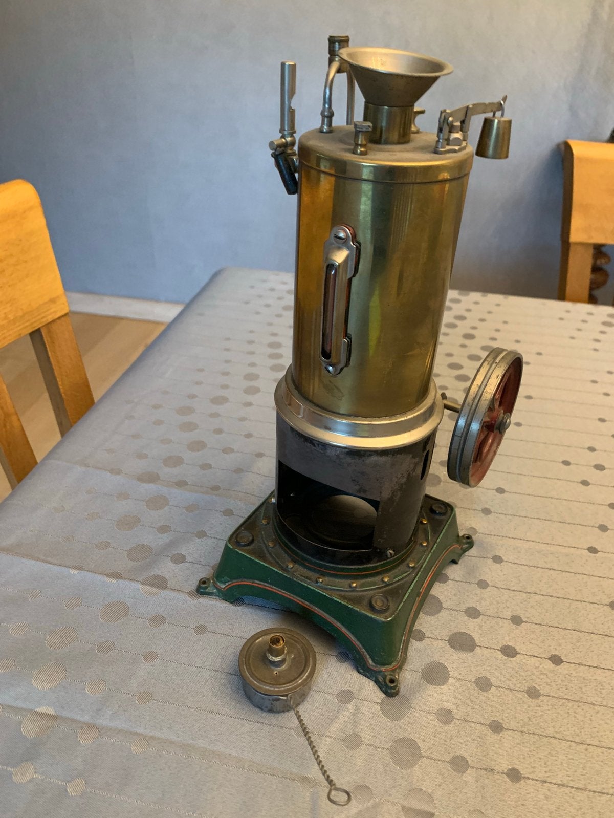 Verticale stoommachine 28cm hoog, Ophalen of Verzenden