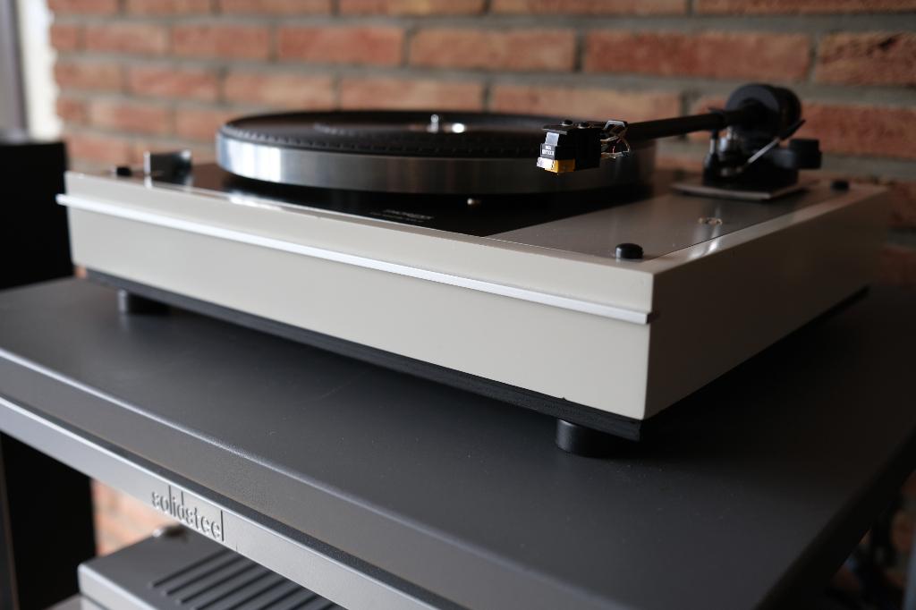 Thorens TD160B MkII met Ariston Enigma arm, Ophalen, Gebruikt, Platenspeler, Thorens