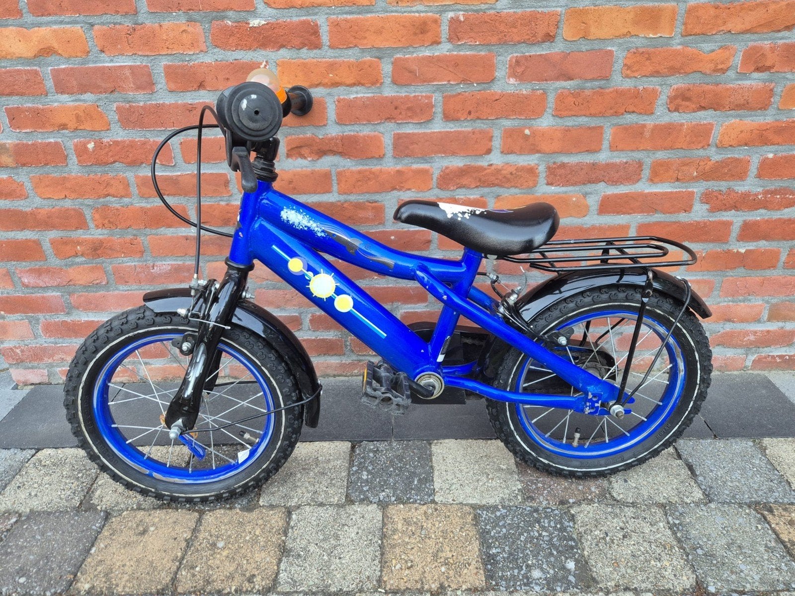 Kinderfiets 12 inch, Ophalen