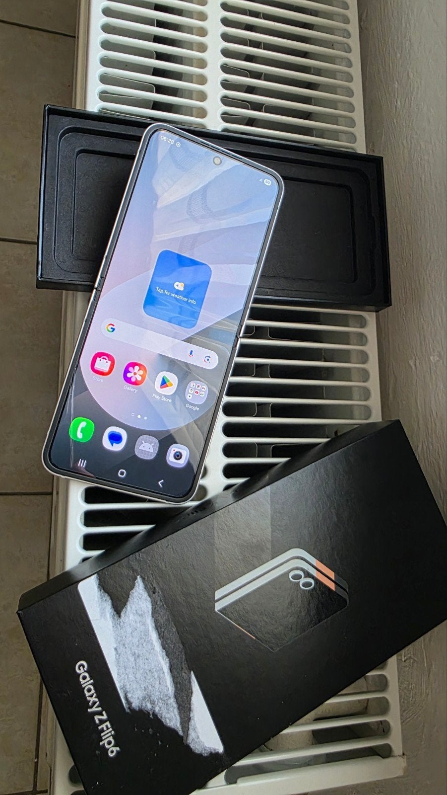 Samsung z flip 6 zo goed als nieuw, Enlèvement ou Envoi, Galaxy Z Flip