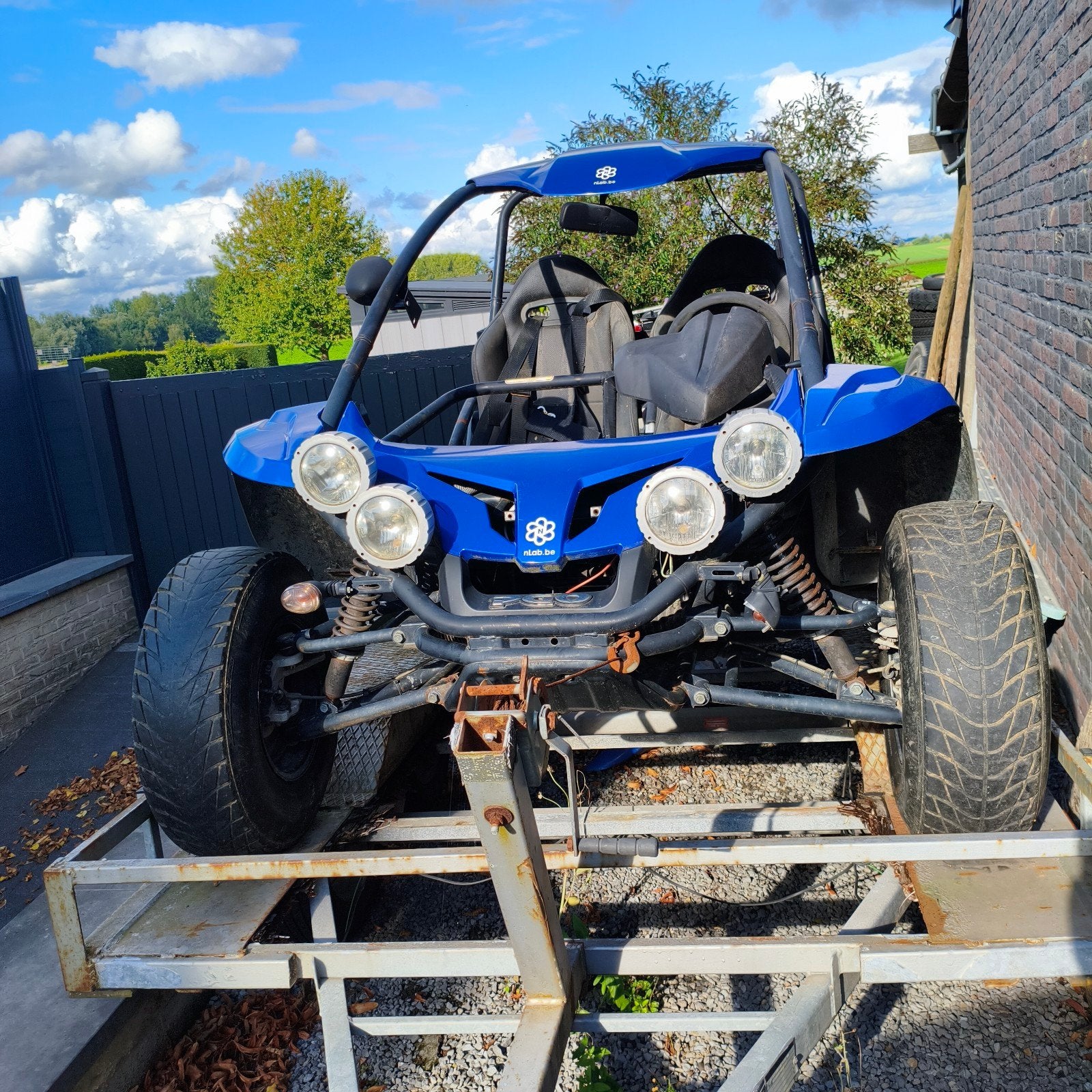 Pgo 500cc chassis., Motoren