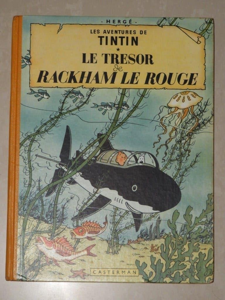 TINTIN (Le Trésor de Rackham le Rouge), Livres, Une BD, Enlèvement ou Envoi, Comme neuf, HERGE