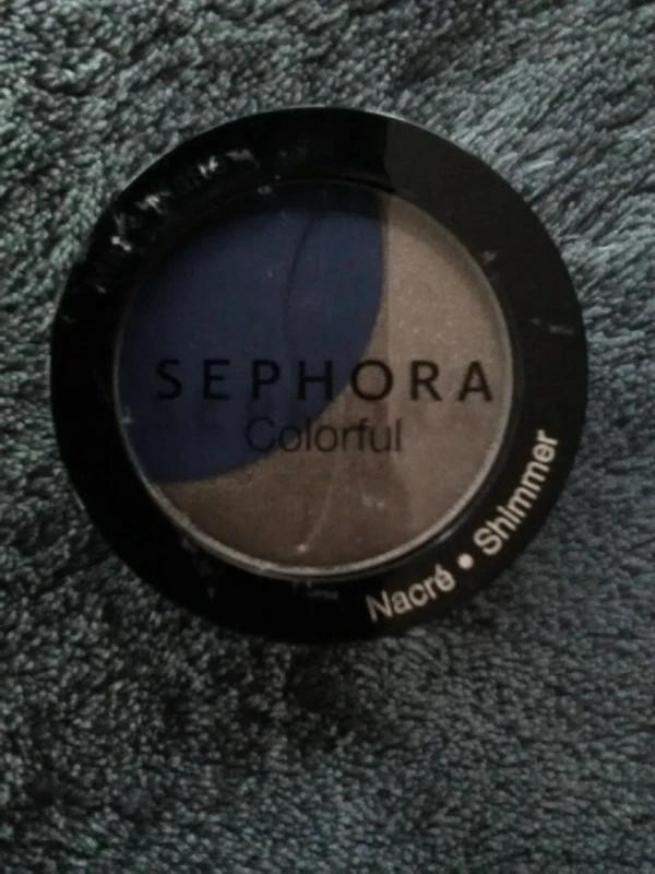 Sephora Colorful duo mat/nacré 11 Rien ne va plus NEUF !, Neuf, Maquillage, Enlèvement ou Envoi, Bleu