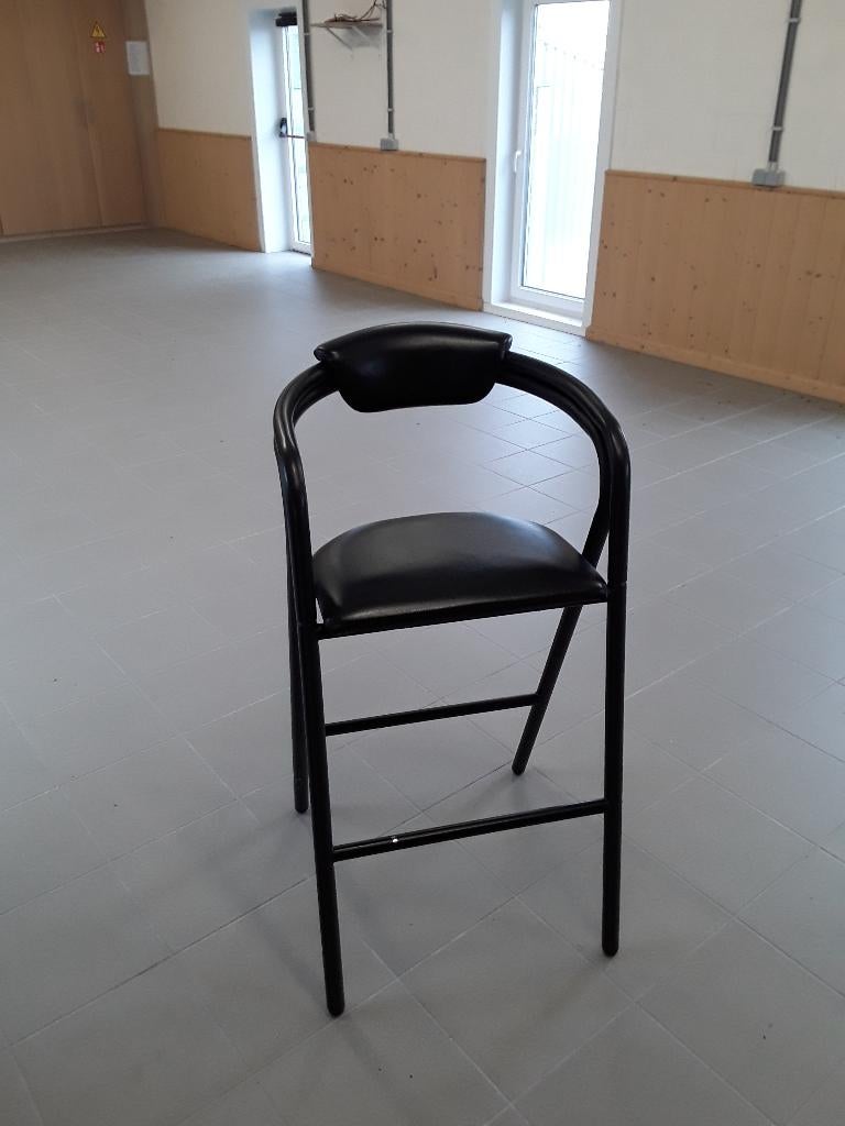 Barstoelen, Huis en Inrichting, Barkrukken, Ophalen, Met voetsteun, Metaal, Gebruikt