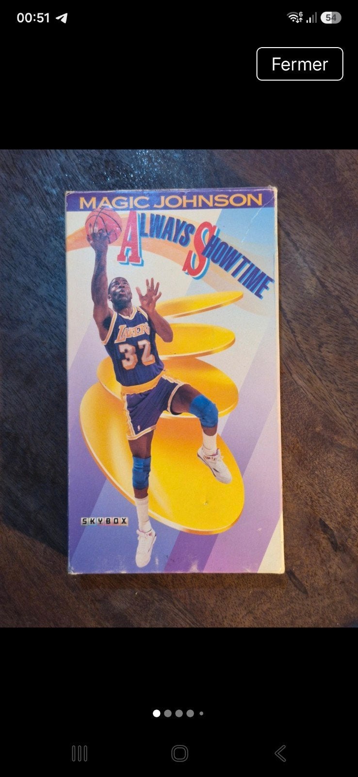 Vhs NBa - Magic Johnson: always showtime (US Import / NTSC), Ophalen of Verzenden, Documentaire, Vanaf 12 jaar, VHS