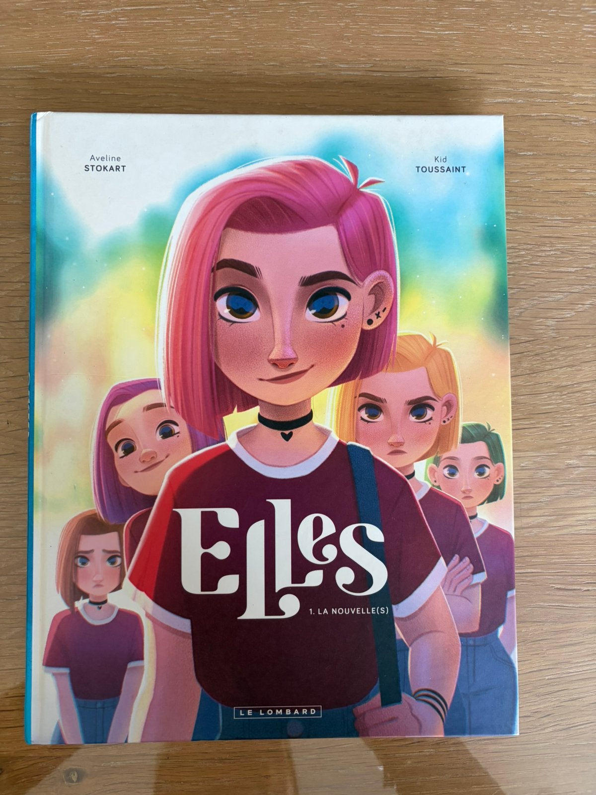 Elles tome 1 la nouvelle, Une BD, Enlèvement, Utilisé
