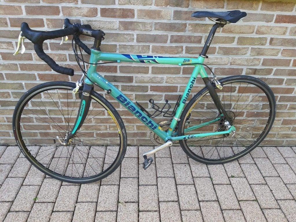 racefiets, Fietsen en Brommers, Fietsen | Racefietsen, Gebruikt, Aluminium, 15 tot 20 versnellingen, Ophalen