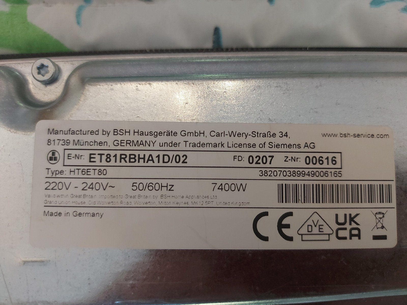 PLAQUE  DE CUISSION     EN BONNE ETAT, Electroménager, Enlèvement, Utilisé, Encastré, 4 zones de cuisson