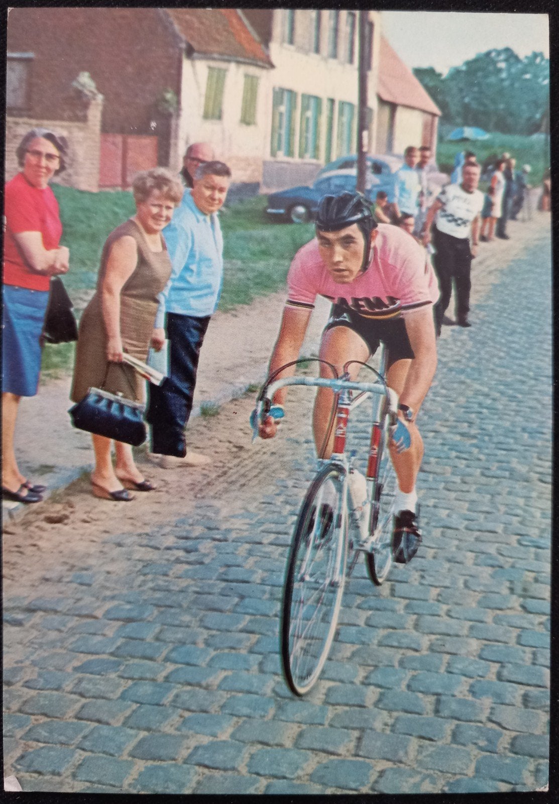 Postkaart Eddy Merckx, Ophalen of Verzenden