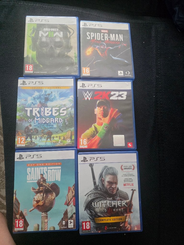 Ps5 games, Enlèvement ou Envoi, Utilisé