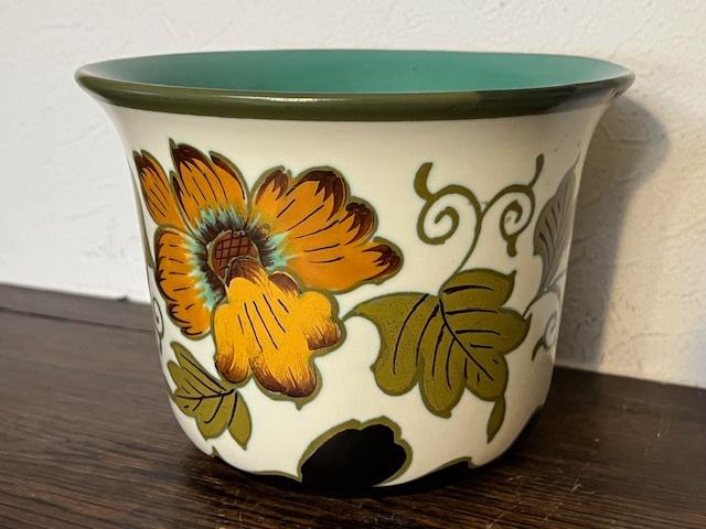 Gouda bloempot, plateel, Ophalen