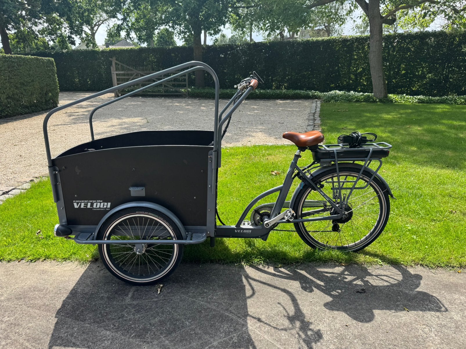 Bakfiets, 4 kinderen of meer, Gebruikt, Elektrisch, Schijfrem