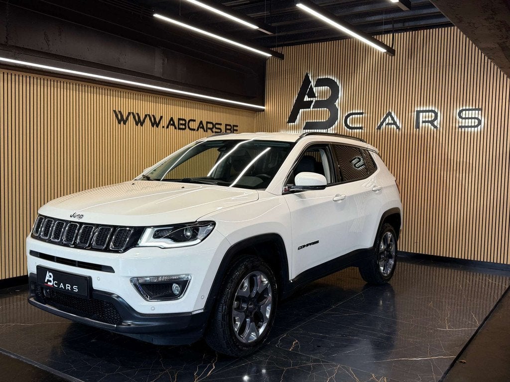 Jeep Compass 2.0 MJD LIMITED 4X4 * GARANTIE 12 MOIS *, Automaat, 4 cilinders, Wit, Bedrijf