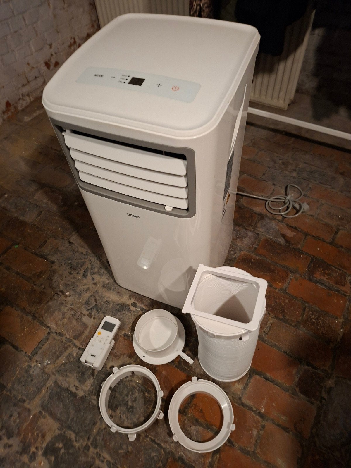 Climatiseur mobile Domo DO263A, Electroménager, 60 à 100 m³, Refroidissement et Déshumidification, Comme neuf, Enlèvement