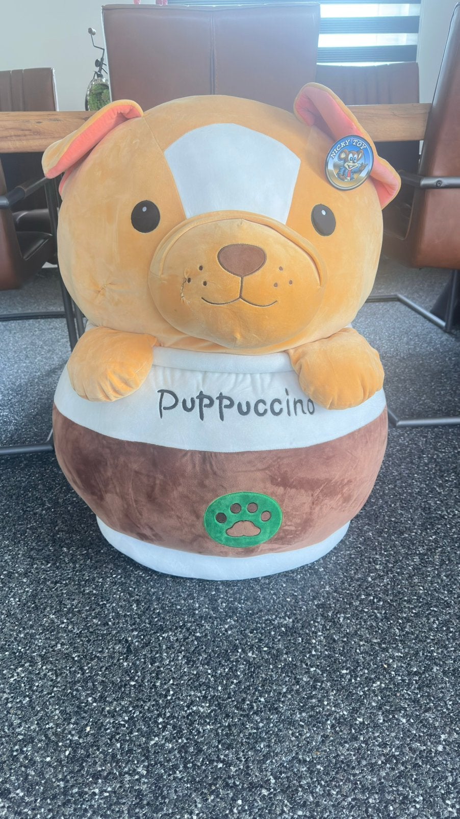 XXL Puppuccino knuffel, Enlèvement, Comme neuf