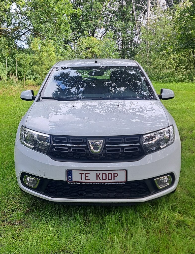 Dacia Sandero: 83.000km + airco + garantie + groot nazicht!, Voorwielaandrijving, Stof, Euro 6, Bedrijf