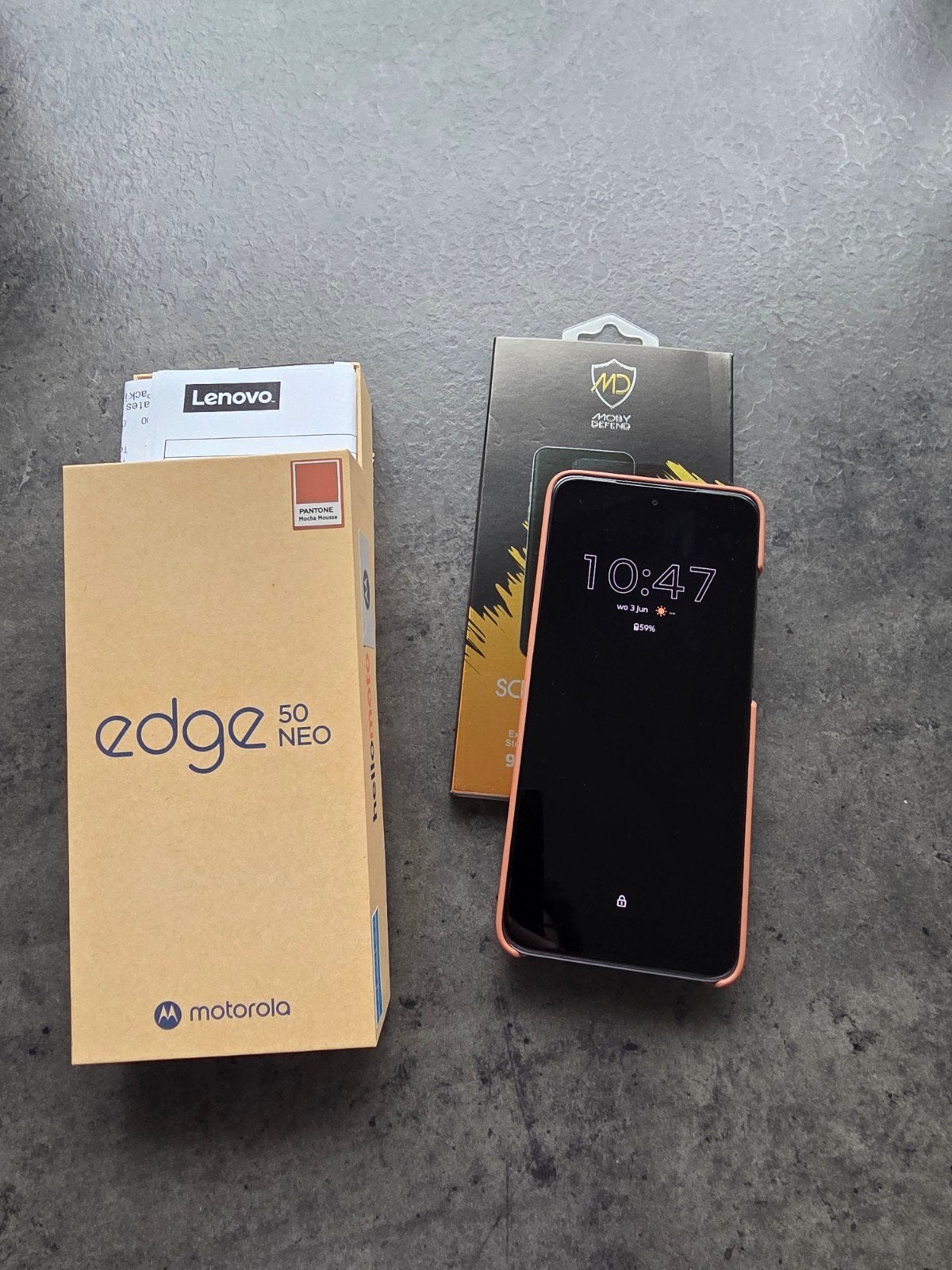 Motorola Edge 50 neo mocha brown - nieuw!!!!, Ophalen