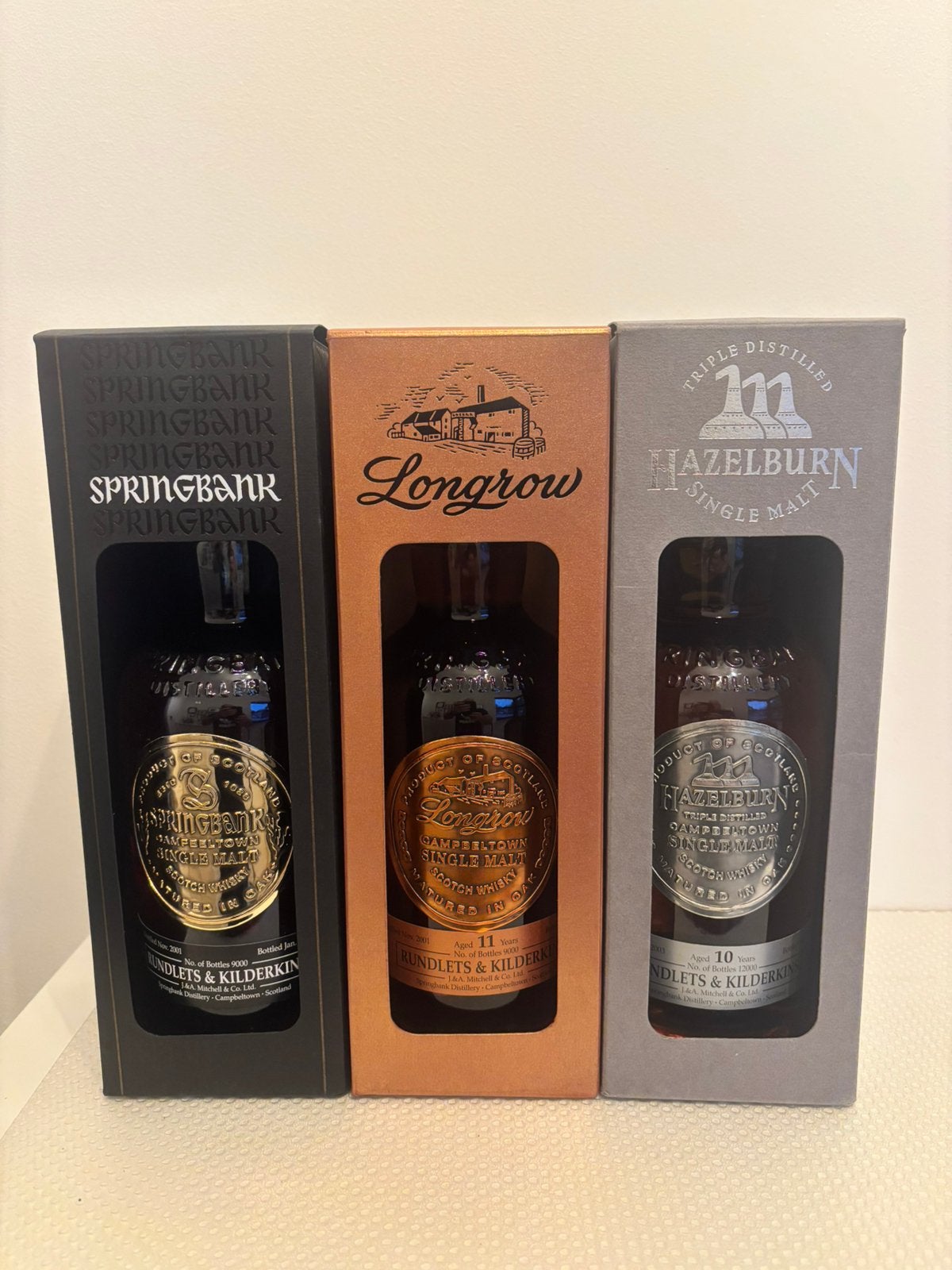 Springbank Rundlets & Kilderkins set, Ophalen, Zo goed als nieuw