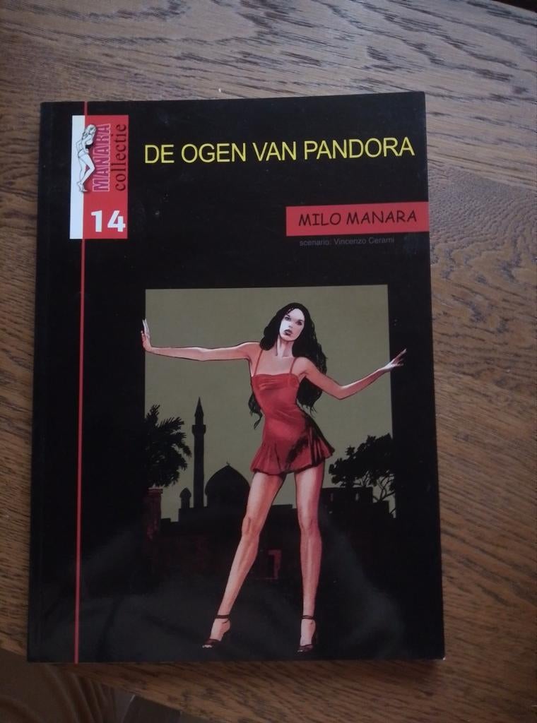 V. Cerami - Les yeux de Pandore, Enlèvement, V. Cerami; M. Manara