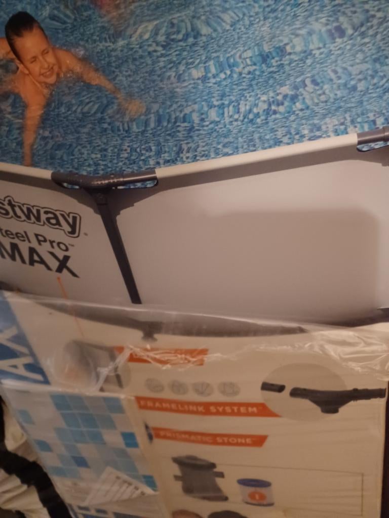 Bestway Steel Pro Max rond zwembad van 3,5 m. Nooit gebruikt, Tuin en Terras, Ophalen of Verzenden