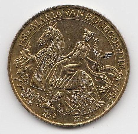 50 Bourgondier Brugge–Toeristenpenning Brugge,België 1982, Ophalen