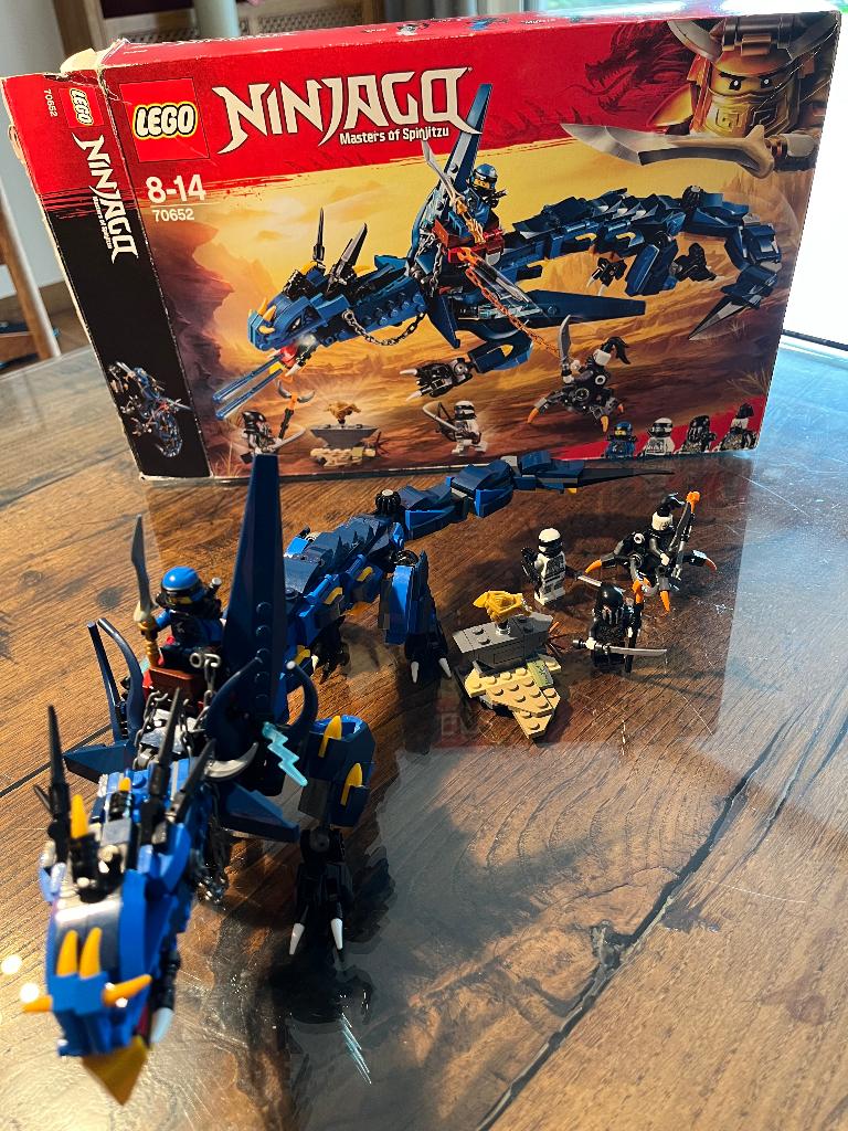 Lego Ninjago Stormbringer Draak 70652, Gebruikt, Lego, Ophalen of Verzenden, Compleet
