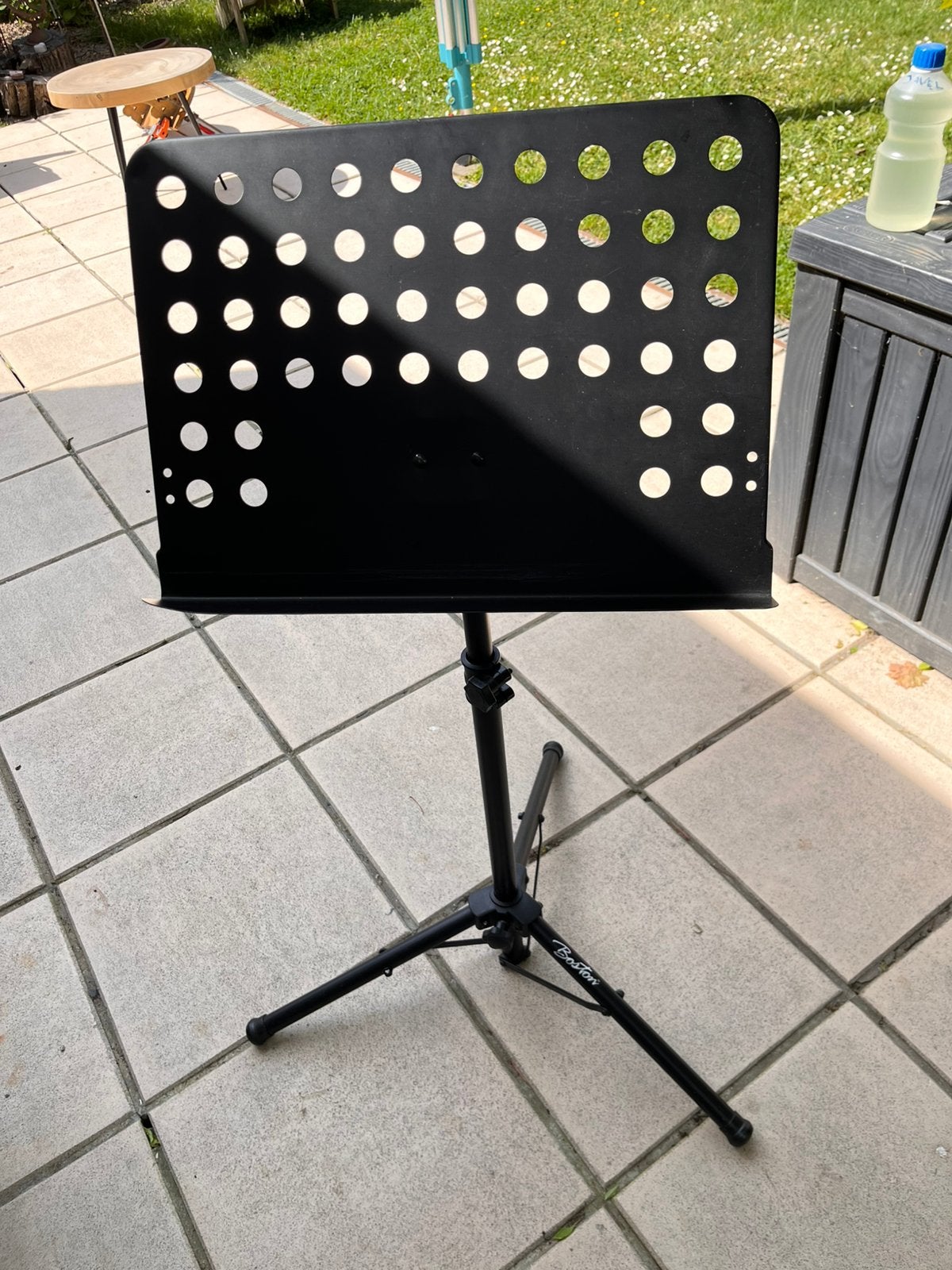 Stevige standaard, Musique & Instruments, Pieds, Enlèvement, Utilisé, Pied, Autres instruments