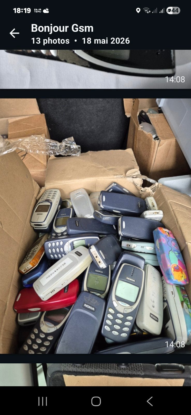 1000 gsm, Télécoms, Enlèvement