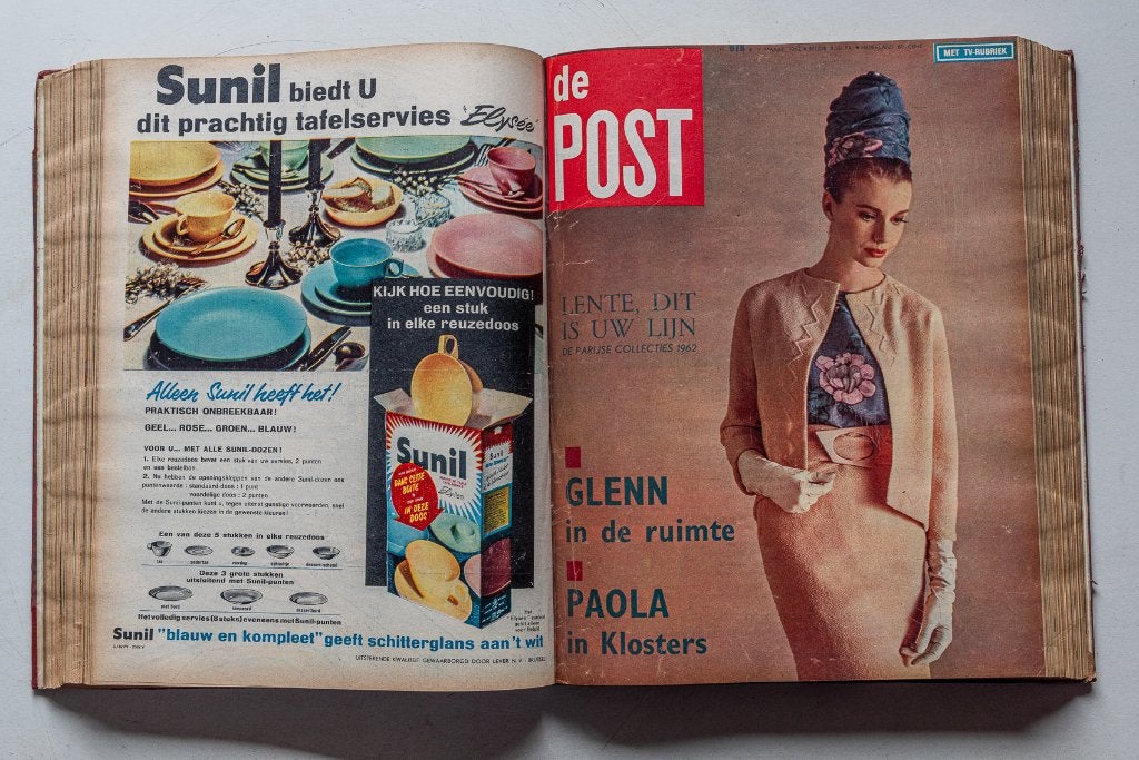 Magazine per jaar ingebonden, De Post, De Zondagsvriend 1949, Ophalen of Verzenden