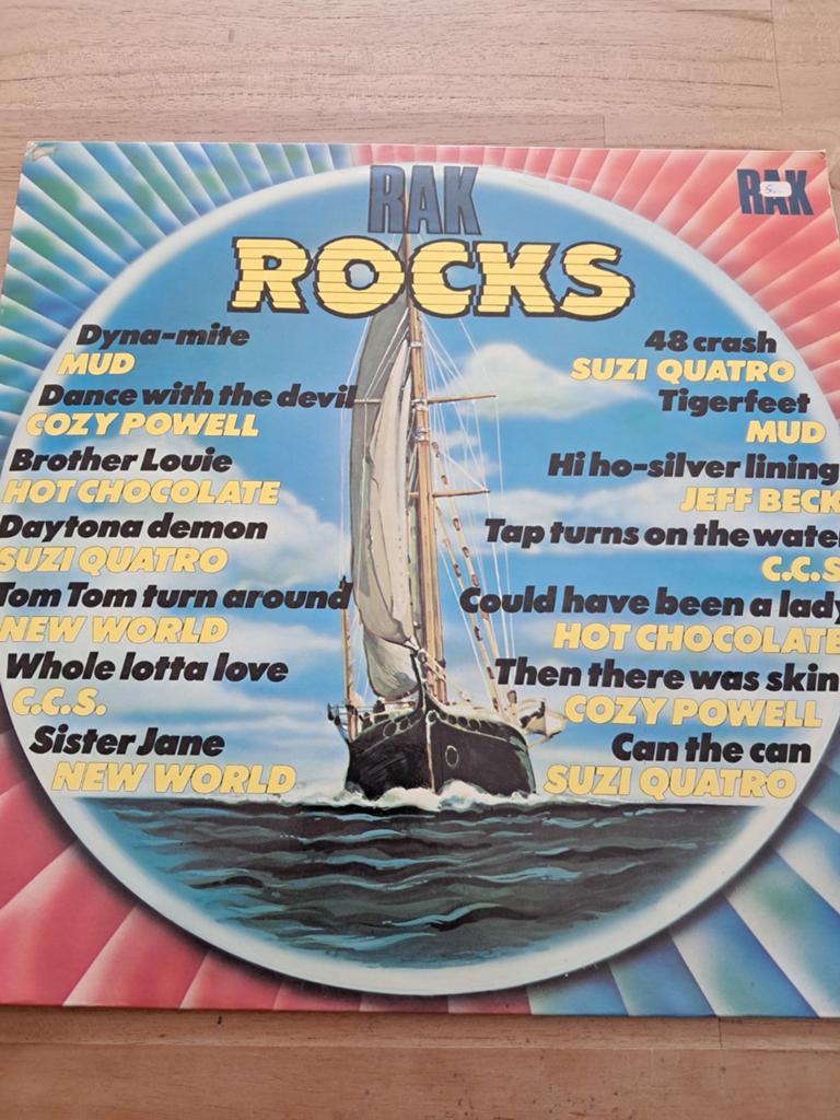 Lp RAK Rocks, Gebruikt, Ophalen of Verzenden, Pop, 12 inch