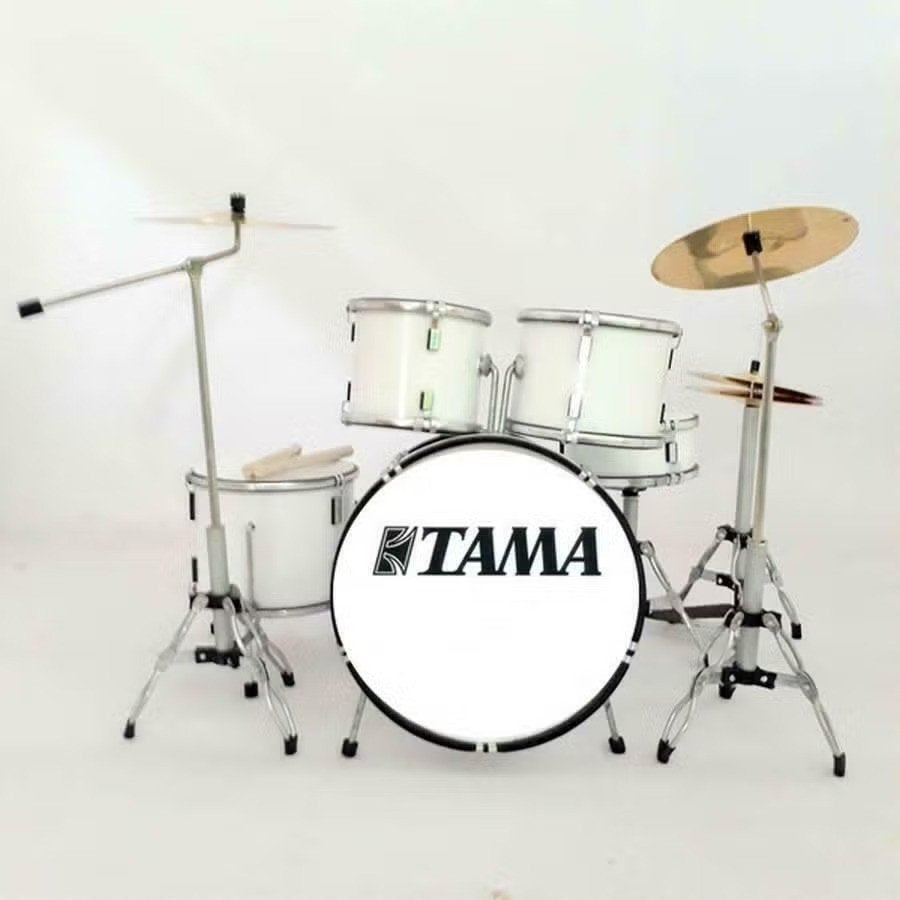 Miniatuur decoratief Tama wit drumstel, Ophalen of Verzenden, Nieuw