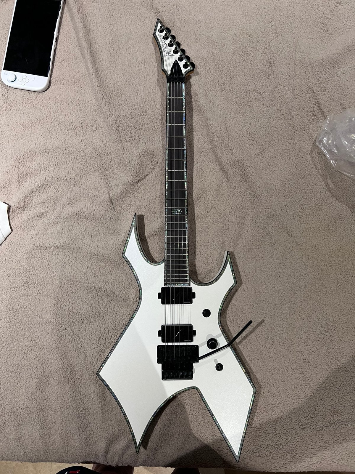 B.C Rich Warlock Extreme, Muziek en Instrumenten, Ophalen, Zo goed als nieuw