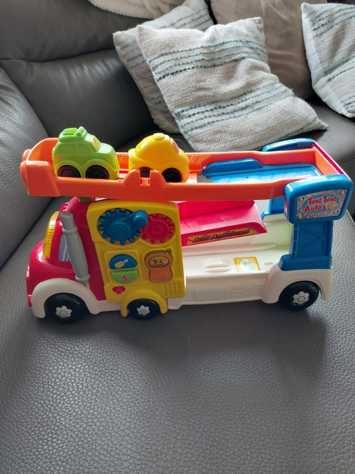 Vtech vrachtwagen, Ophalen, Zo goed als nieuw