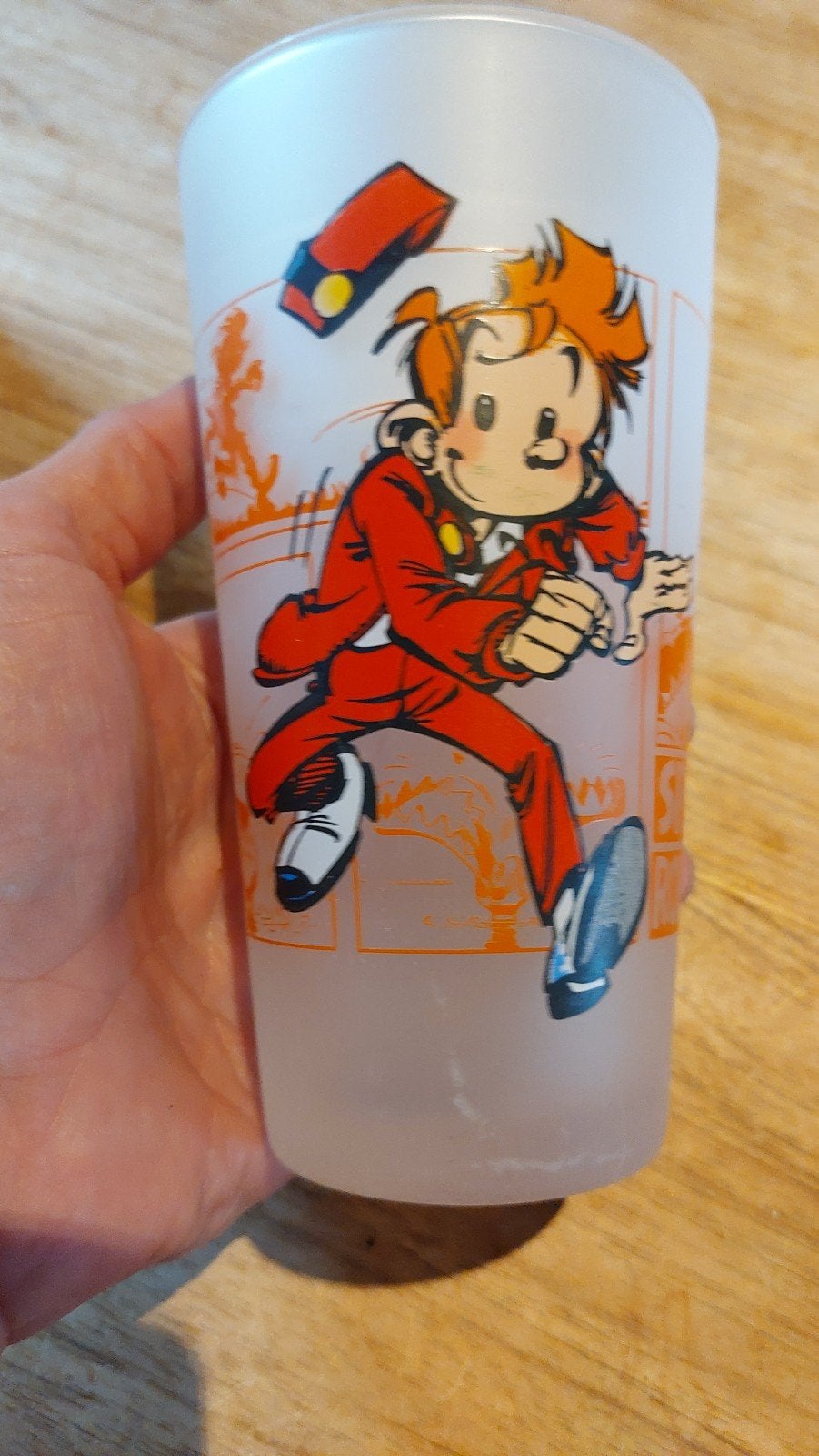 Verre Spirou Quick, Collections, Enlèvement ou Envoi