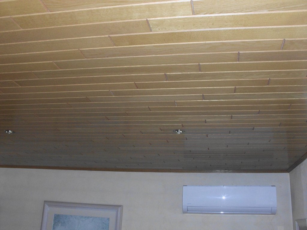 houten eiken plafond, Enlèvement, Chêne