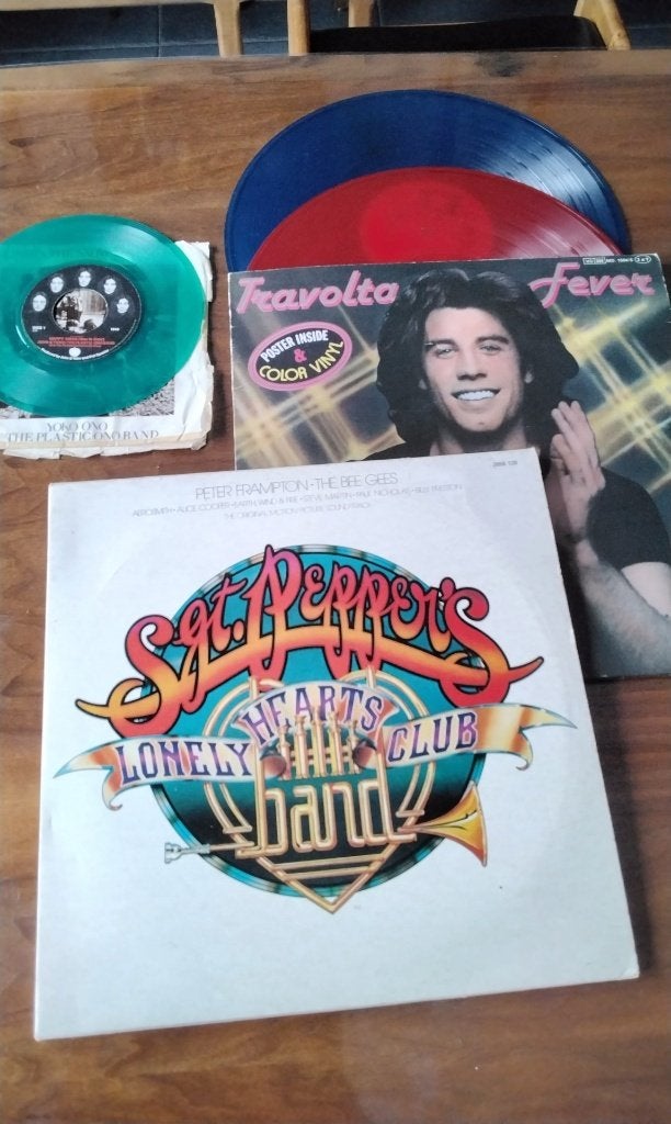 lp's+ singel, Ophalen